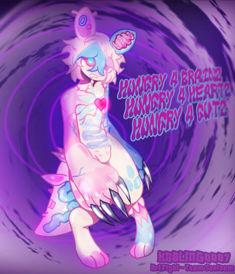 Art Fight, not exactly gore/horror imo. Amoeba by doughnets