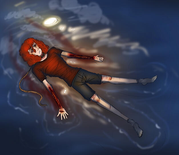 TW SUICIDE/SELF HARM - Technically vent art lol