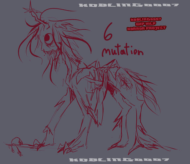 UGLY & OLD, MLP AU, concept art